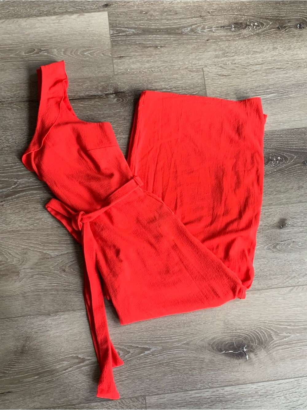 Dorothy Perkins Vibrant Orange Jumpsuit Size 6